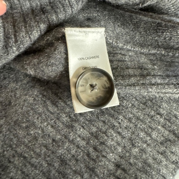 Max Studio 2-ply cashmere cowl neck turtleneck sweater women’s small super soft - Picture 5 of 10